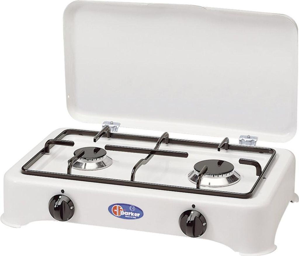 Réchaud à Gaz 2 Feux Avec Thermocouple - Parker Image du produit 
