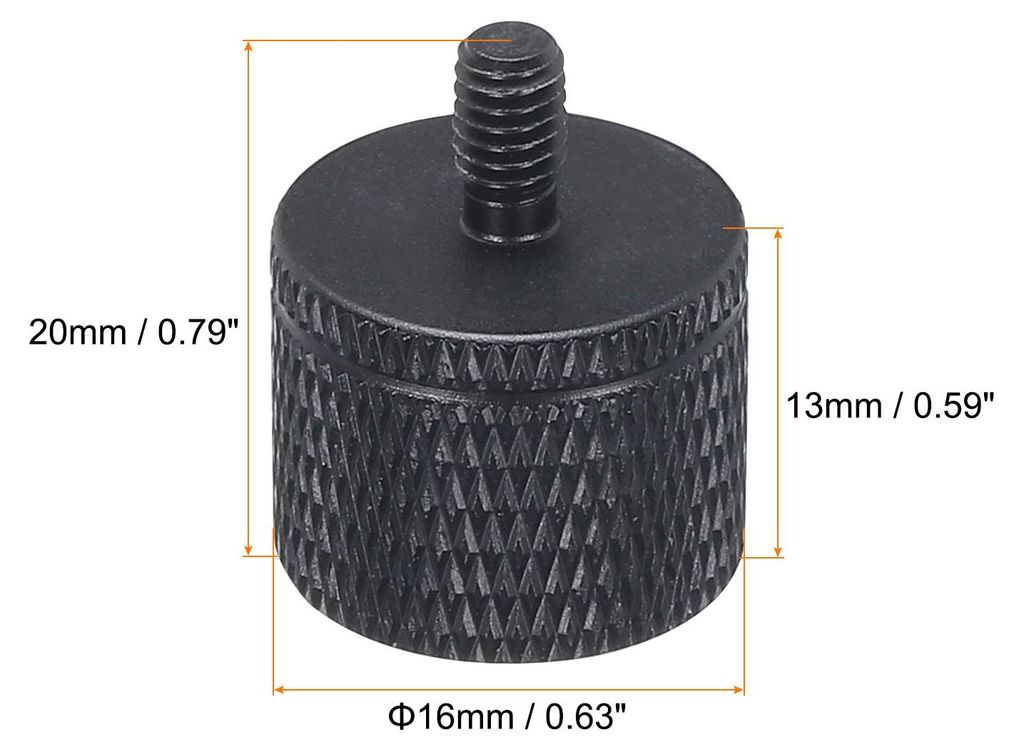 8Stk Mikrofonst?nder Adapter 1/4 Buchse auf M4 M?nnlich Kamera Schraubgewinde Adapter fš¹r Mikrofon Stativst?nder Schwarz