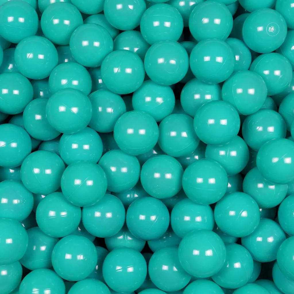 Stock 200 Palline ø7cm Turchese per Piscina | Prezzo Imbattibile