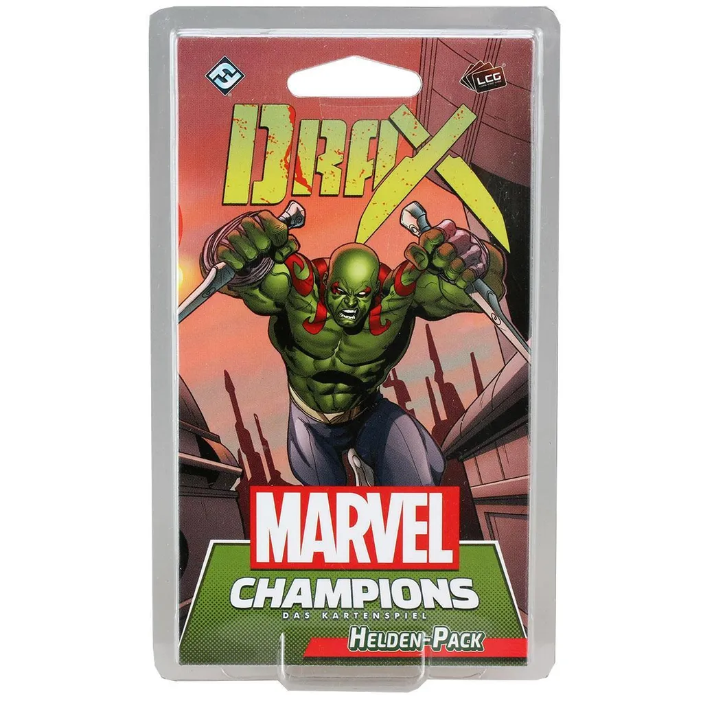 Marvel Champions Extension Drax : Pack de Héros pour Jeu en Solo