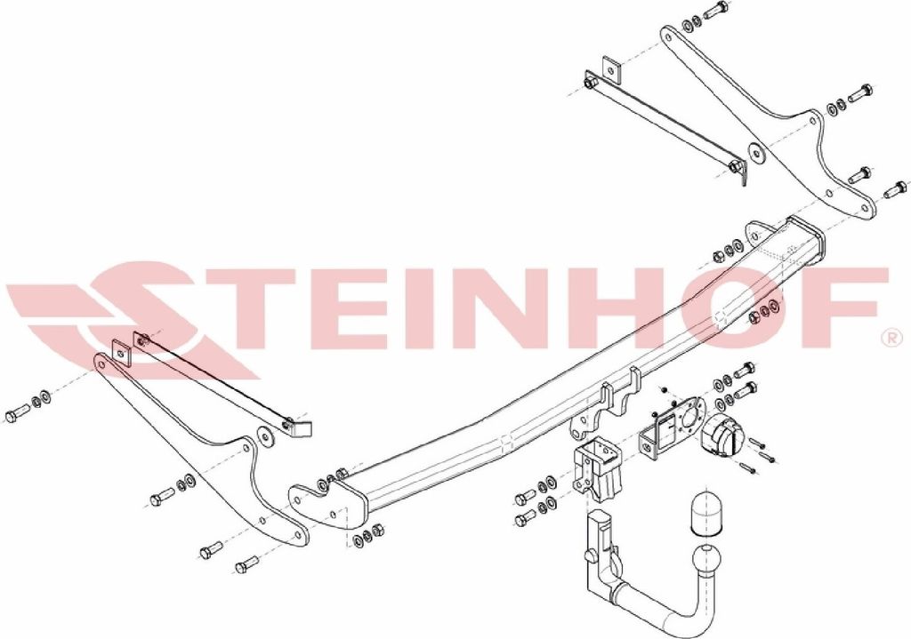 Z547746 Anhängerkupplung passend für RENAULT Talisman 2016- abnehmbar