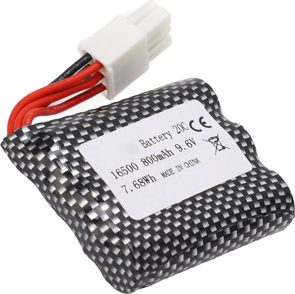 9.6V baterie do RC auta 800mAh s vysokou rychlostí přenosné Obrázek produktu 
