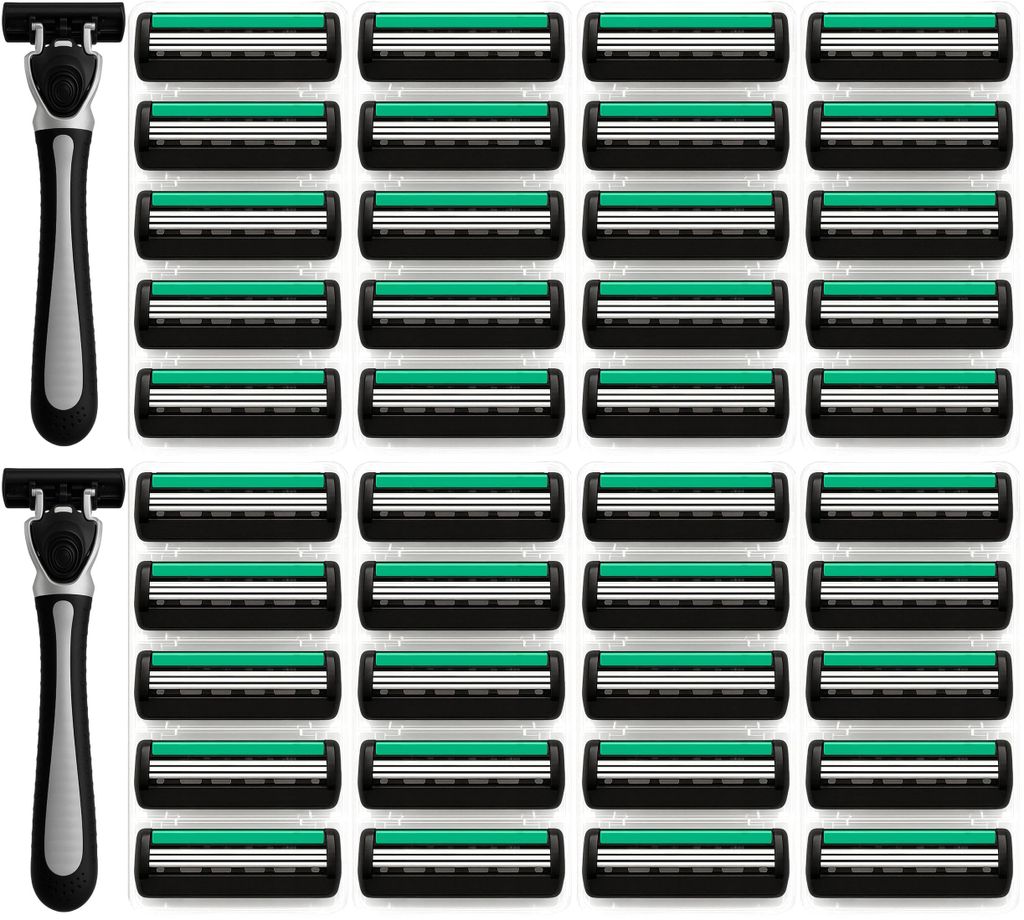 Einwegrasierer Set 42 Rasierklingen Rasierer Men Herren Produktbild 