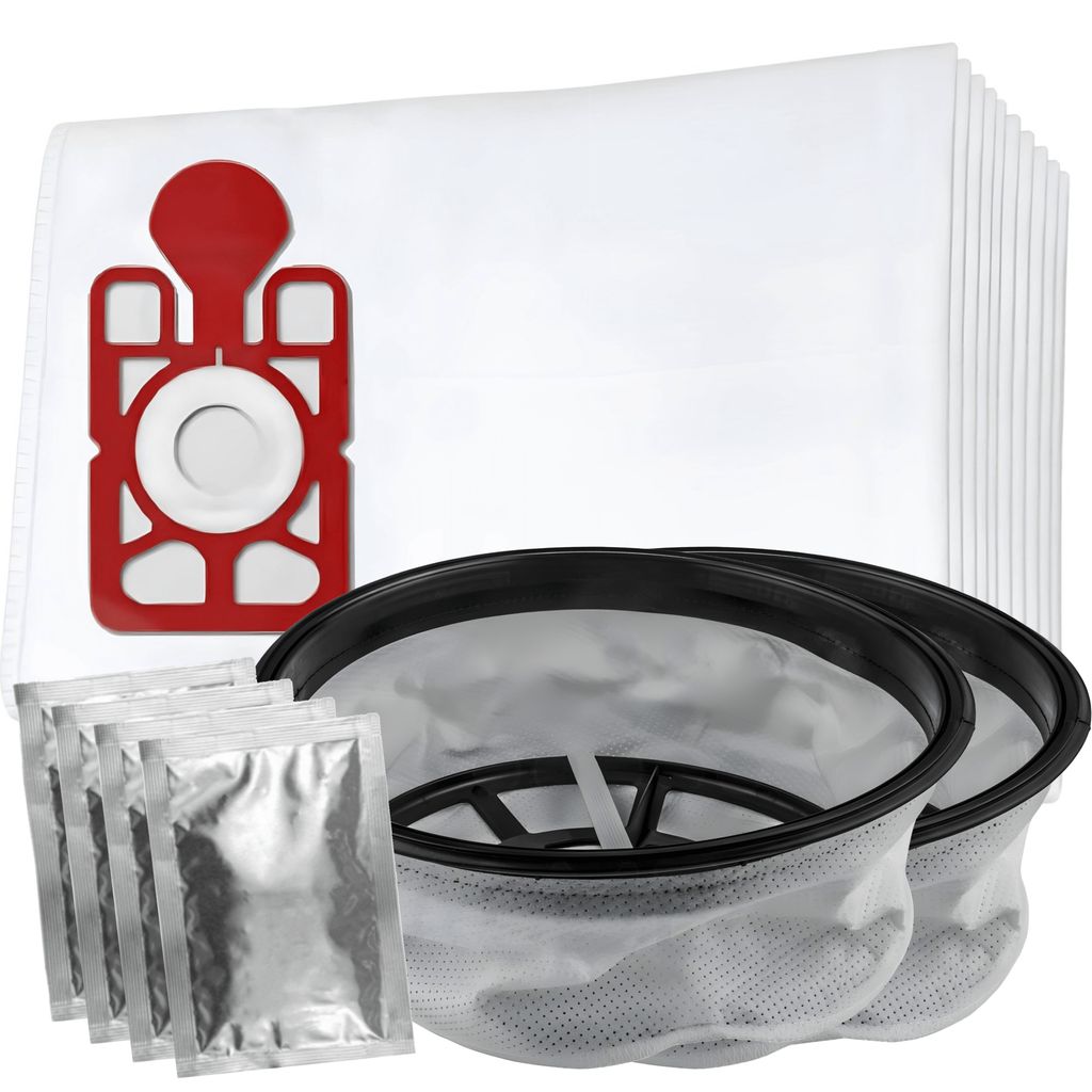 10x Staubsaugerbeutel und 2x Filter-Set geeignet für 12" Numatic Henry und Hetty / James - PPR240 - Modell NVM-1CH 604015 - Inklusive Duftbeuteln