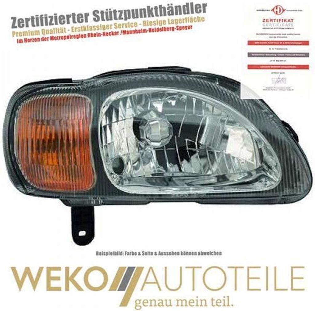 Scheinwerfer links DIEDERICHS 6450181 für SUZUKI