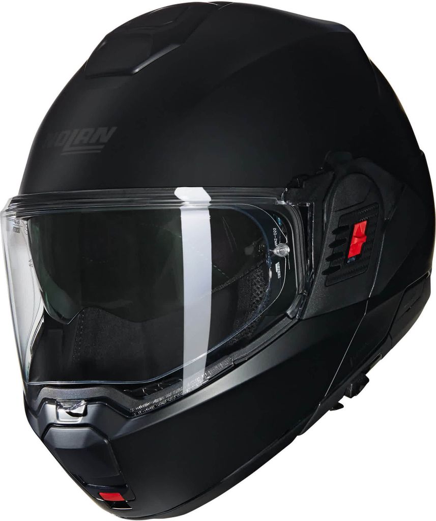 Nolan N120-1 Classico N-Com Klapphelm, schwarz matt, XL (62)
