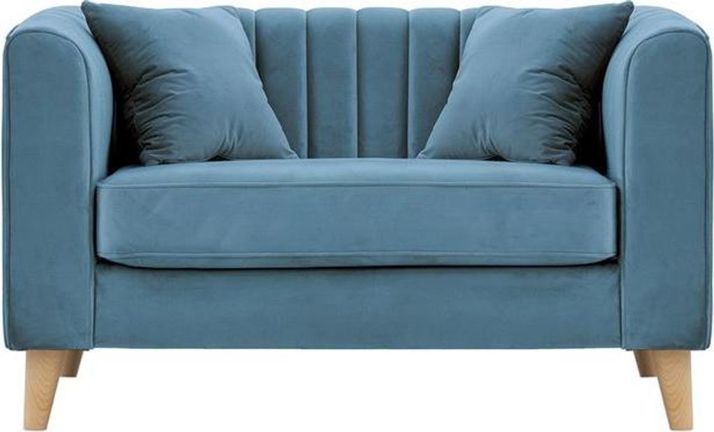 Loveseat Mary-Velluto 12-like oak