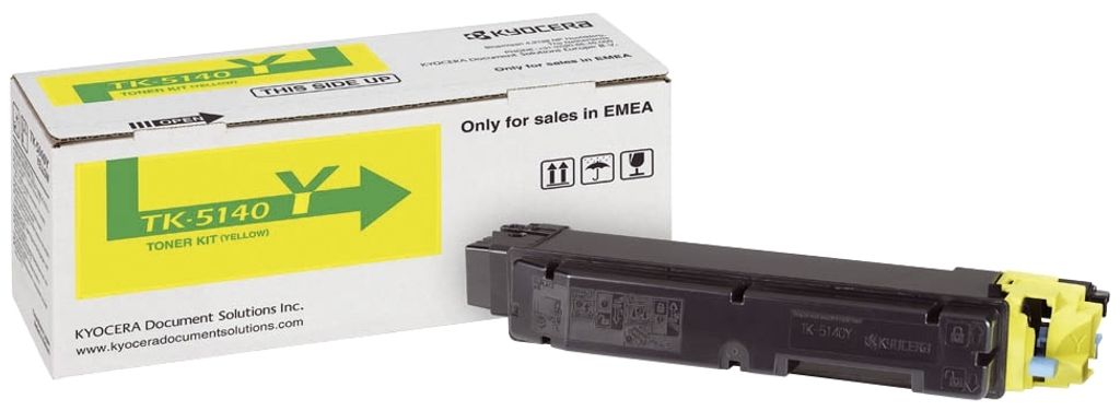 Kyocera-Mita TK5140Y Kyocera-Mita Toner yellow, 5.000 Productafbeelding 