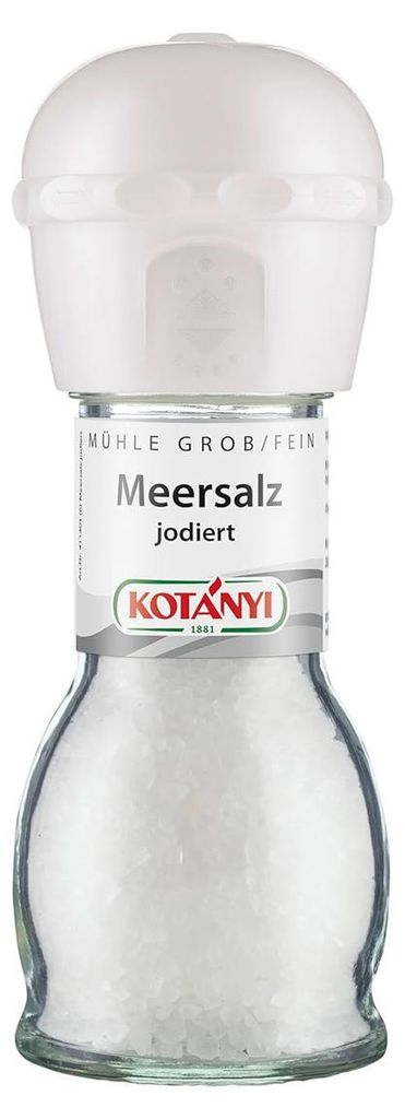 KOTÁNYI 902365 KOTÁNYI Meersalzmühle Jodsalz, 92,0 g Zdjęcie produktu 