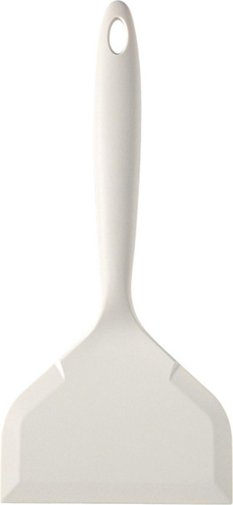 Spatel aus lebensmittelechtem Silikon, breite Klinge mit Loch zum Aufhängen, hochtemperaturbeständiger Spatel, für Pfannkuchen, Burger, Küchenw...