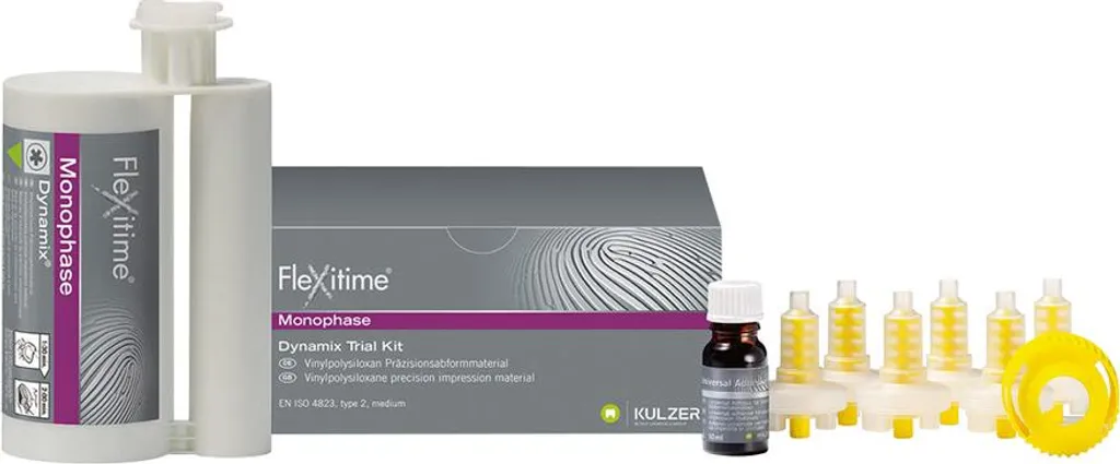 Flexitime Dynamix Mono 2x380ml : éliminez les bulles dans vos empreintes