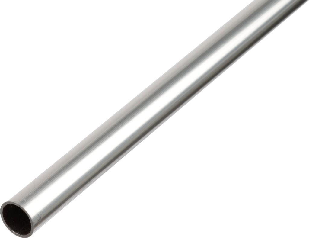 Alberts Rundrohr | Aluminium, natur | 1000 x 10 x 1 mm