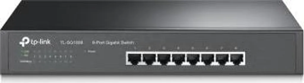 Switch TP-LINK TL-SG1008 Rackable 8 Ports Ethernet Gigabit 10/100/1000
