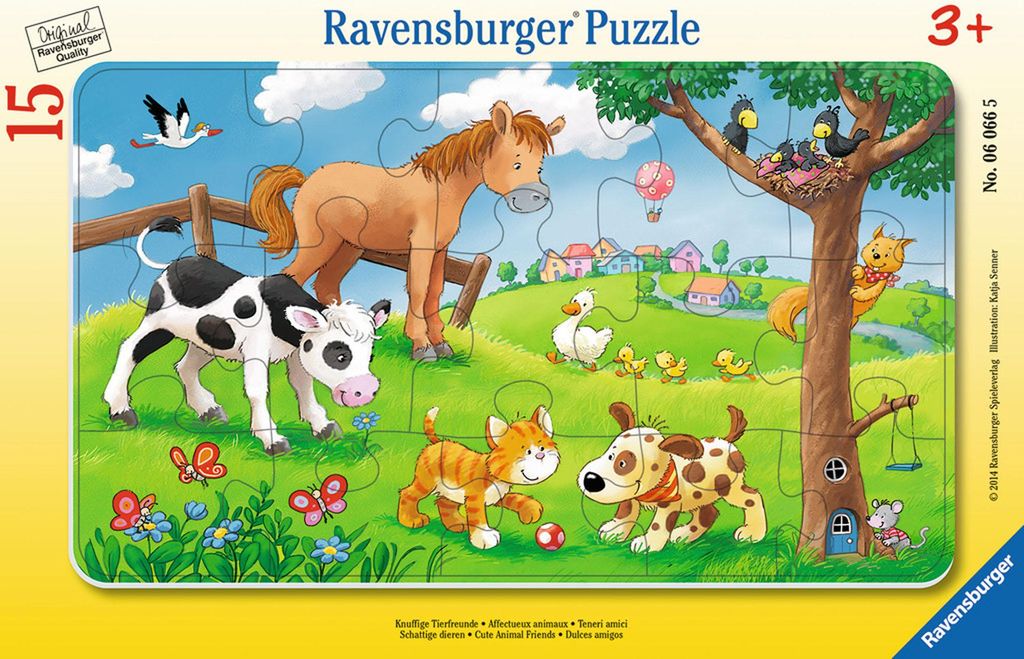 Ravensburger 00.006.066, 15 szt., Flora i fauna, 3 lat(a) Zdjęcie produktu 