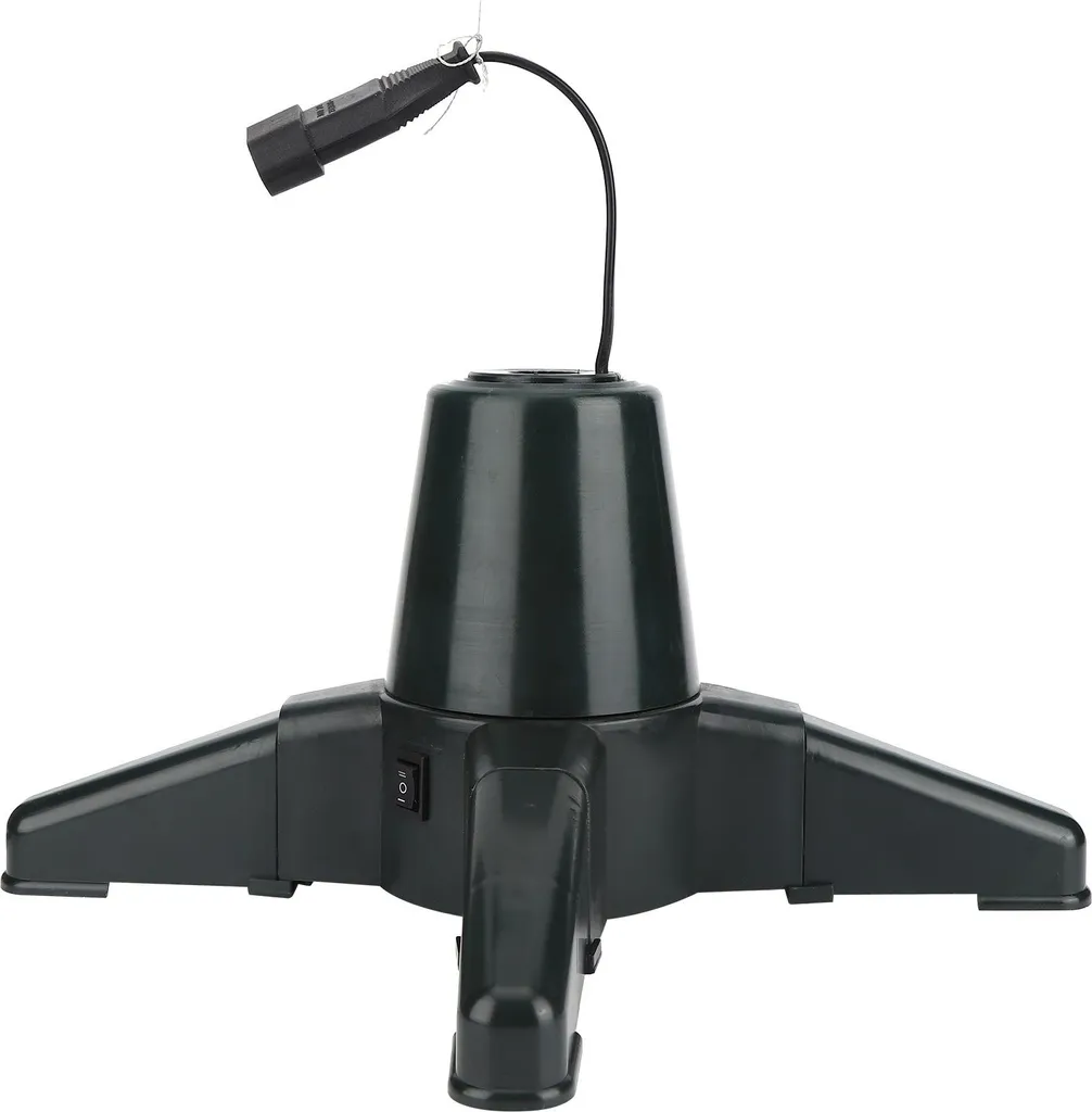 Support Sapin de Noël Électrique 40cm avec Base Rotative à 360 Degrés