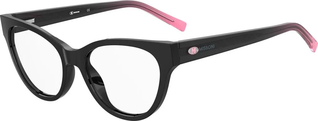 Monture Missoni MMI-0097-807F317 en Acétate Noir - Taille 53 mm