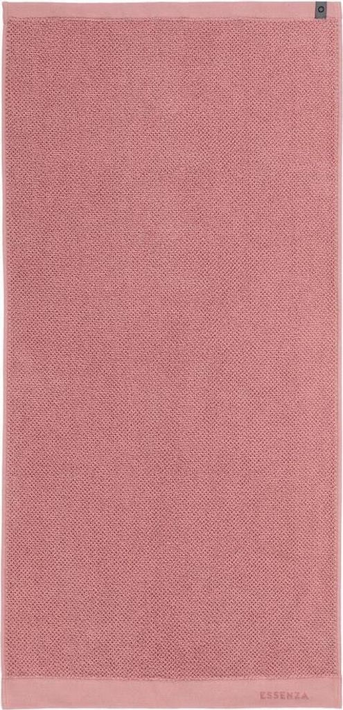 Essenza Handtuch Connect Organic Uni Farbe Rose Größe 50x100