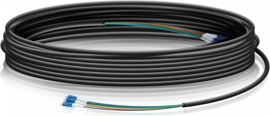 Ubiquiti Single-Mode Fiber Cable 60.96m | LC-LC Nero OS2 High-Speed