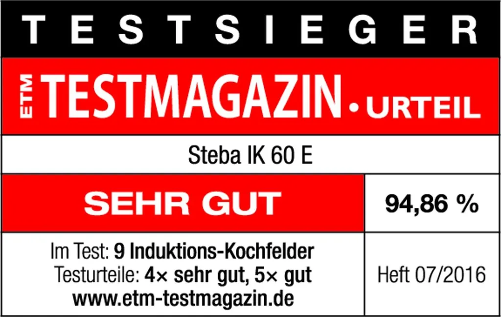 Réchaud Induction Steba IK 60 E : Idéal pour Studio et Cuisine d'Appoint - 4
