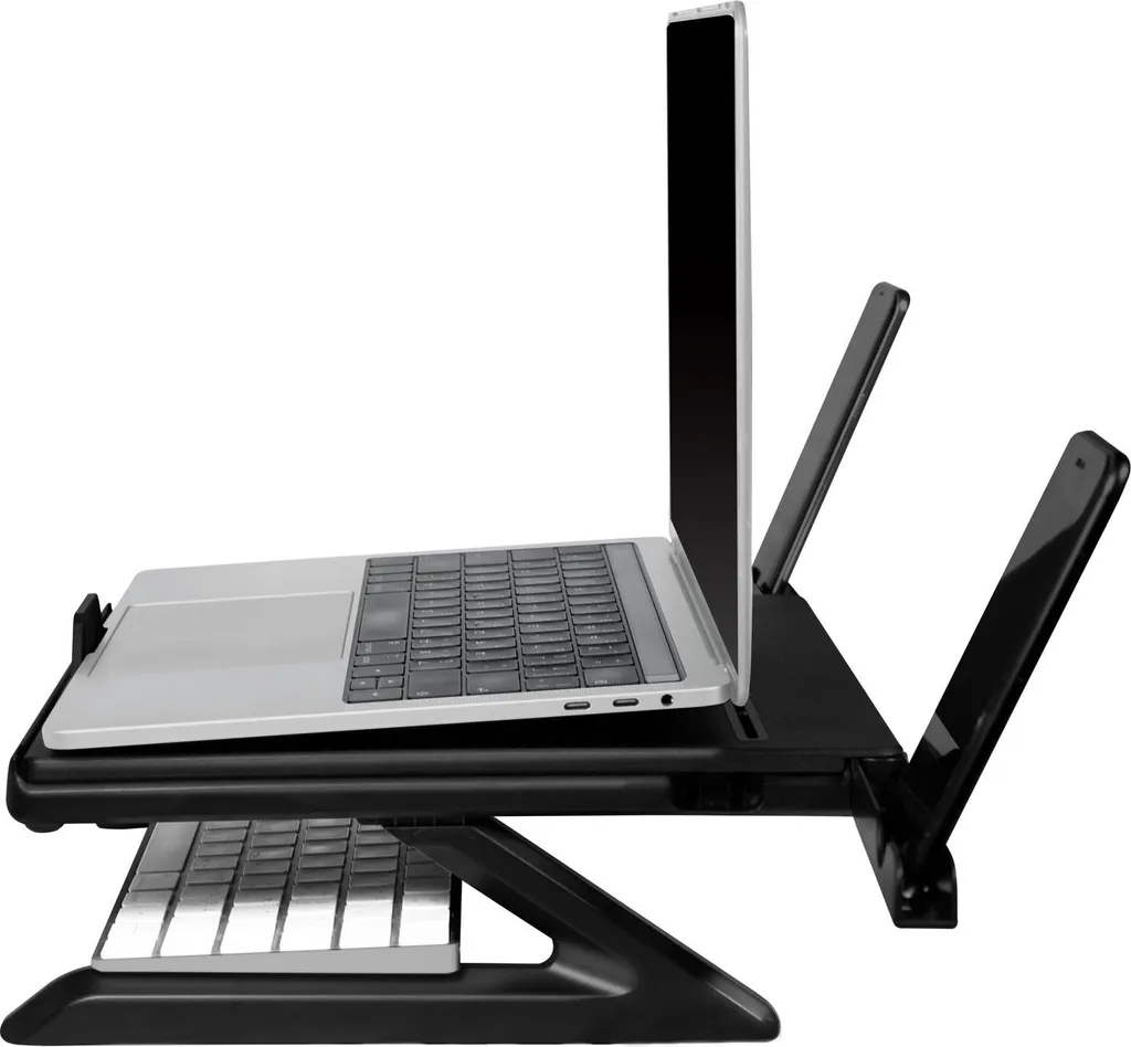 Support Ergonomique PC Portable 16 Pouces avec Double Emplacement Mobile - 3