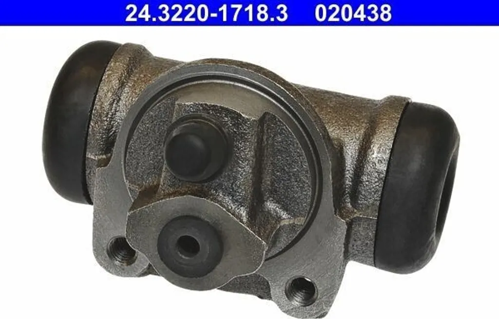 Cylindre de roue ATE 24.3220-1718.3 en fonte avec piston de 17.5 mm