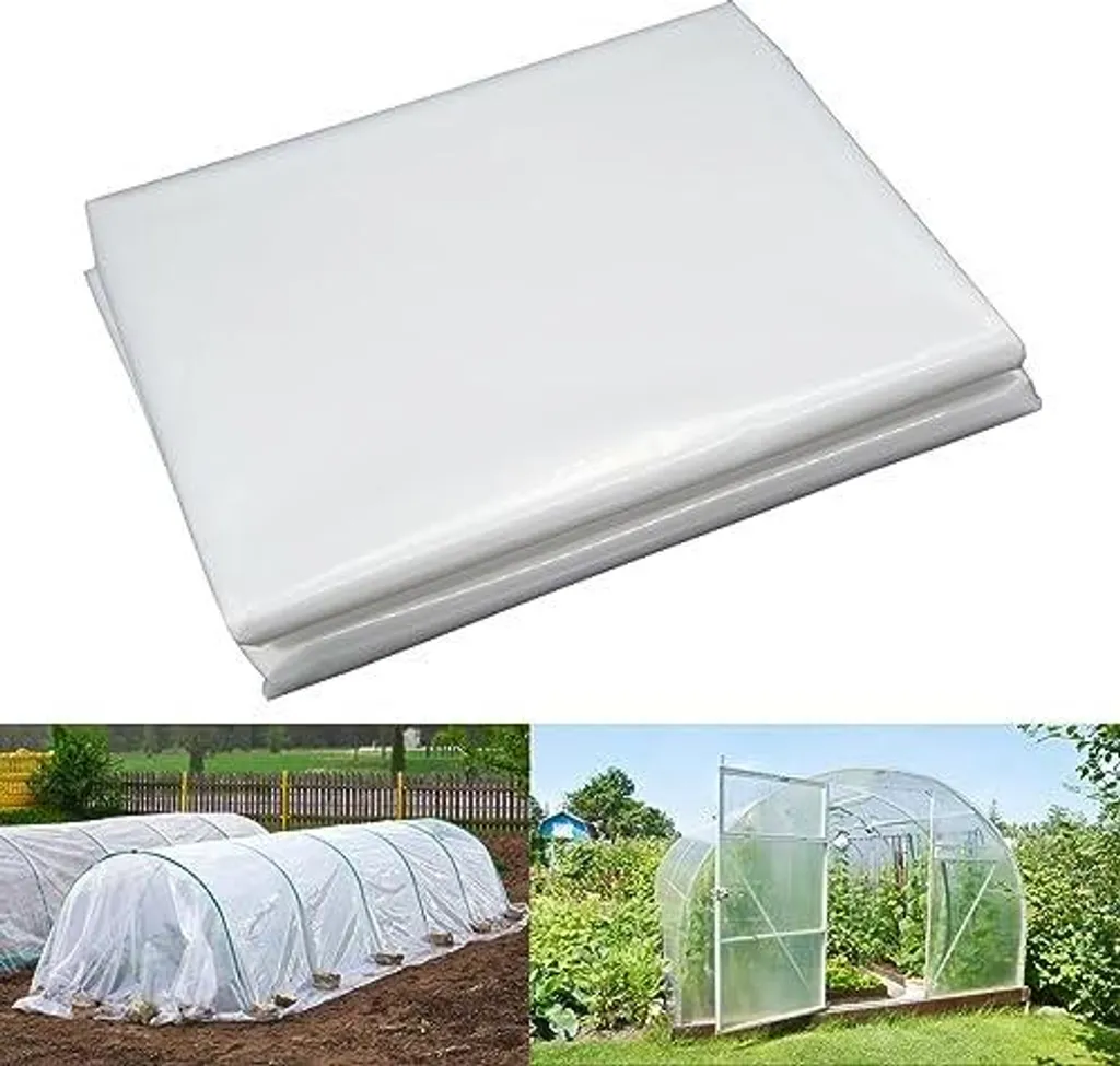 Bâche pour serre résistante à l'hiver 3x10m transparente haute densité