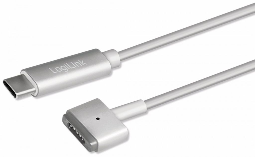 LogiLink USB-C - Apple MagSafe 2 Ladekabel