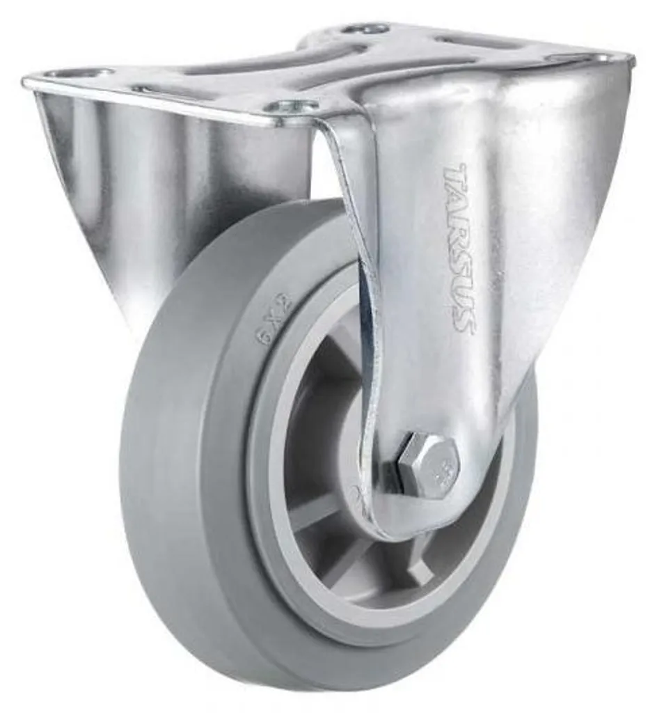 Roulette fixe 150 mm Tarsus anti-bruit pour supprimer les vibrations