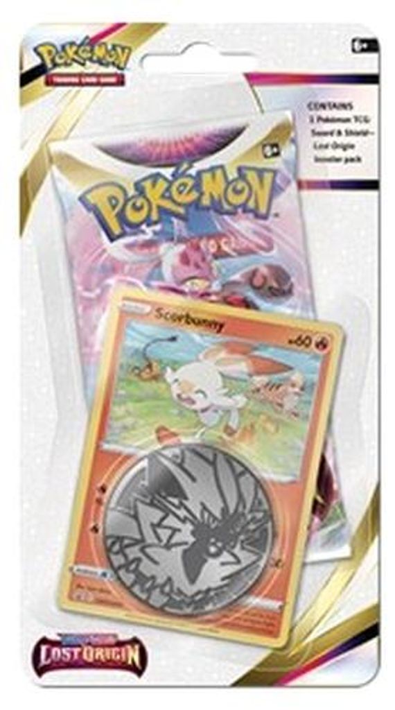 Pokemon Lost Origin: Scorbunny 1-Pack Blister