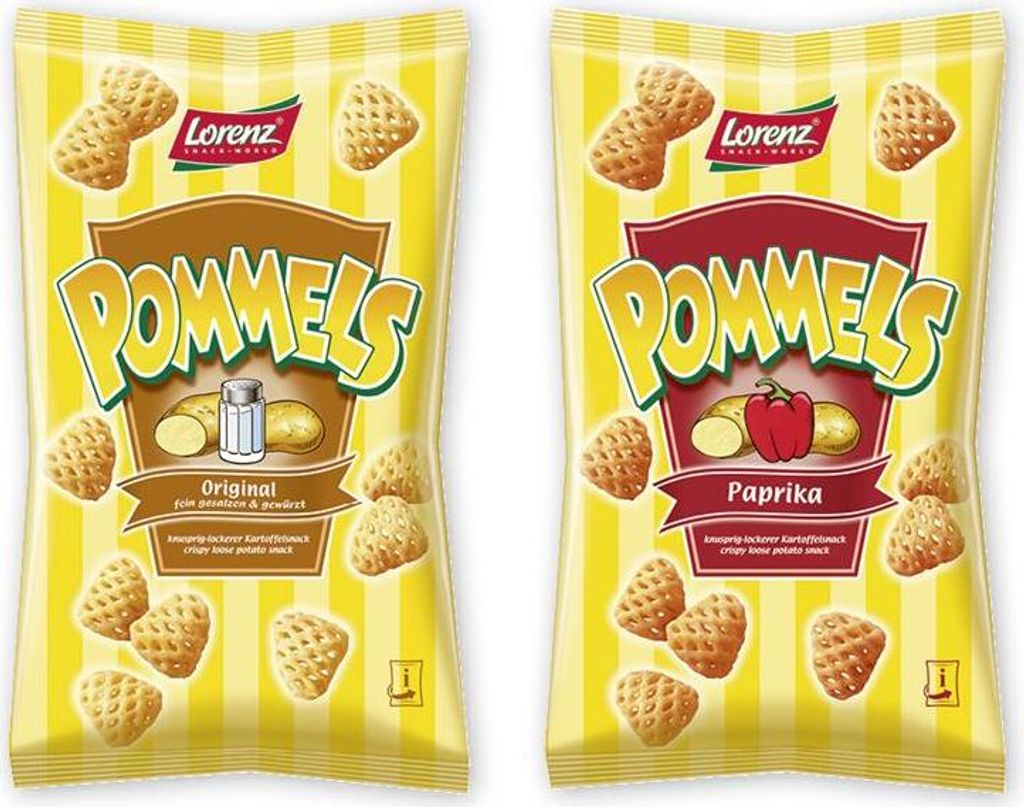 Lorenz Pommels Original Potato Snack drobno solone i Zdjęcie produktu 