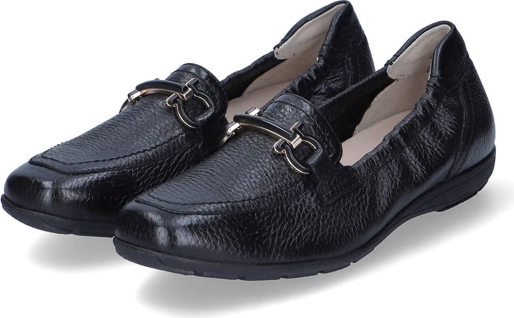 Caprice Damen Slipper/ Mokassins Schwarz GlattlederGröße:36 Produktbild 
