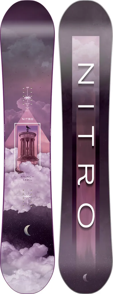 Planche de Snowboard Femme Nitro Mercy 138 - Équipement Freestyle Complet