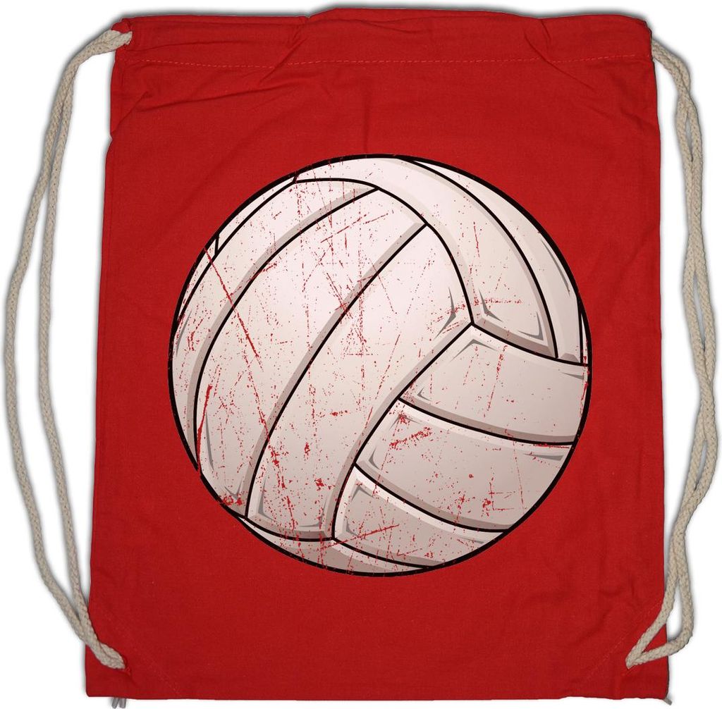 Urban Backwoods Volleyball I, Turnbeutel, Farbe: Rot