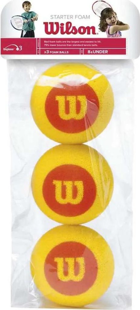 Wilson Starter Foam Tball 3 Pack