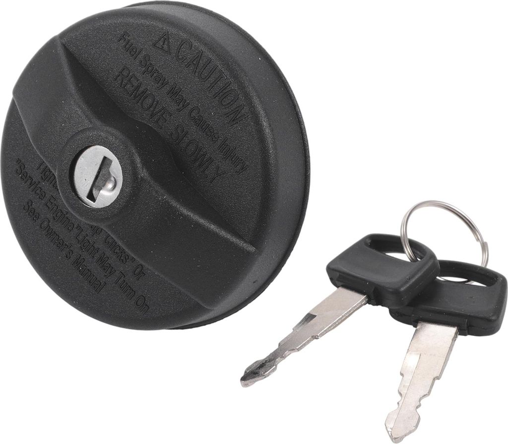 Plastik-Schließende Tankdeckel-Sperre Kraftstofftankdeckel Schwarz Passend für Toyota Camry Corolla RAV4 mit Schlüsseln Nr.52100239/82202338 - P...