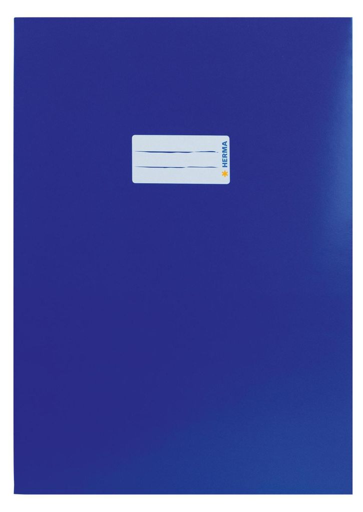 HERMA 19751 Protezione per libretto in cartone DIN A4 blu Immagine del prodotto 