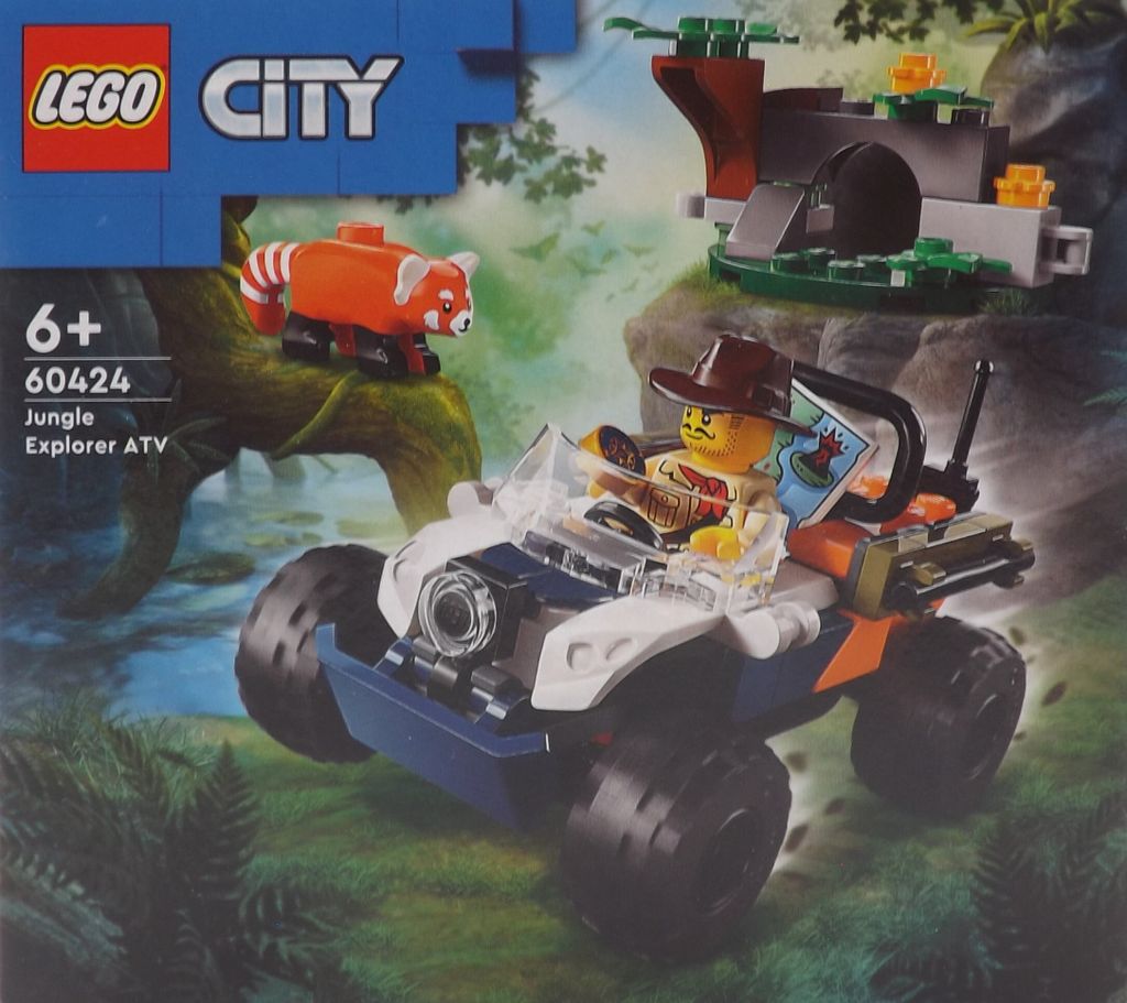 LEGO® City 60424 Dschungelforscher-Quad Produktbild 