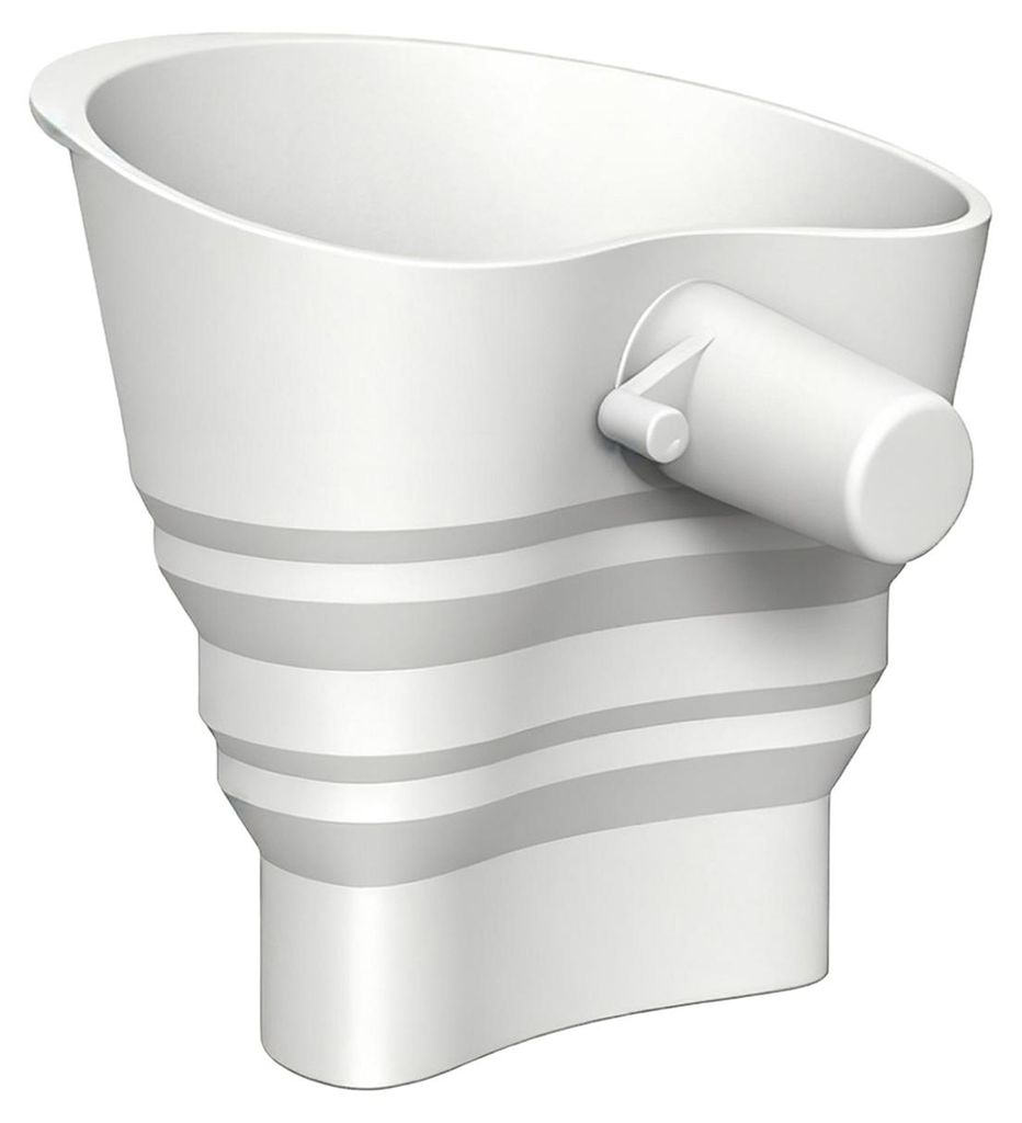 Silikon-Mehltrichter für KitchenAid 5-Qt-Küchenmaschine – Flexibler, zusammenklappbarer Trichter für sauberes Ausgießen mit 30°-Winkelauslau...