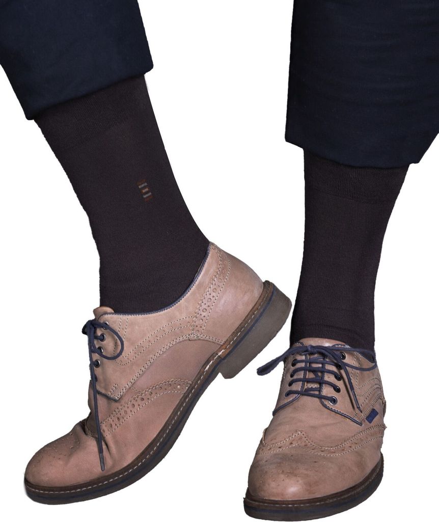 Herrensocken Bambus elegant braun 39-42 YOCLUB