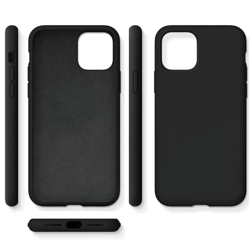 Cover Samsung S21 5G Antiurto Verde Notte Gomma Liquida Original Feel - 6