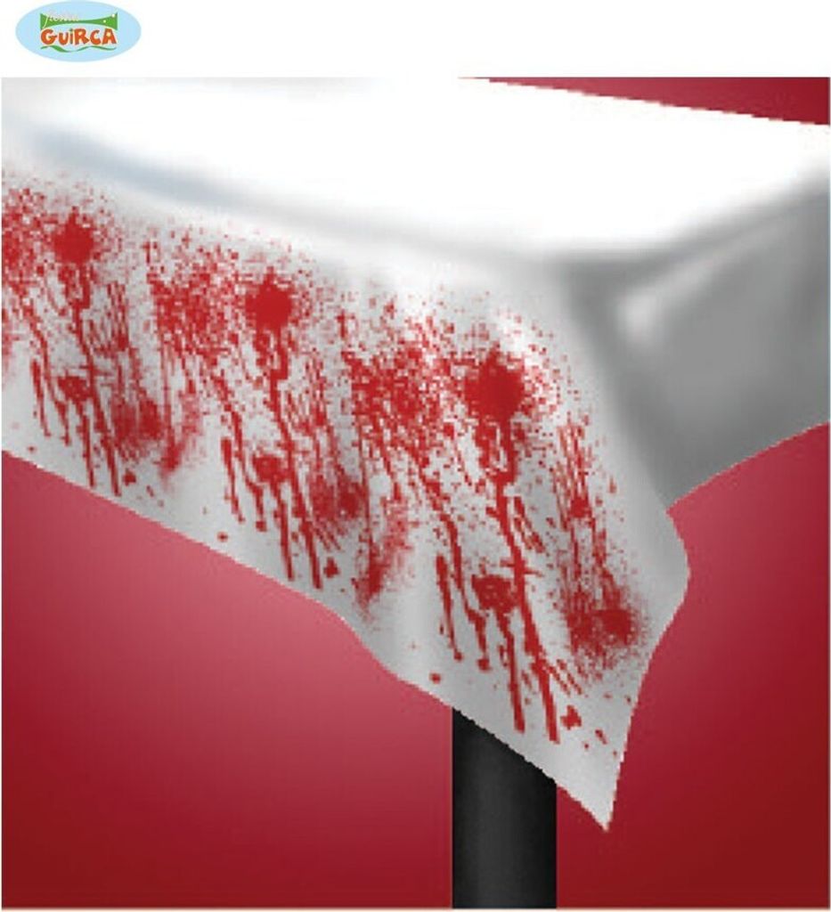 Halloween Tischtuch Blut, 274 x 137 cm