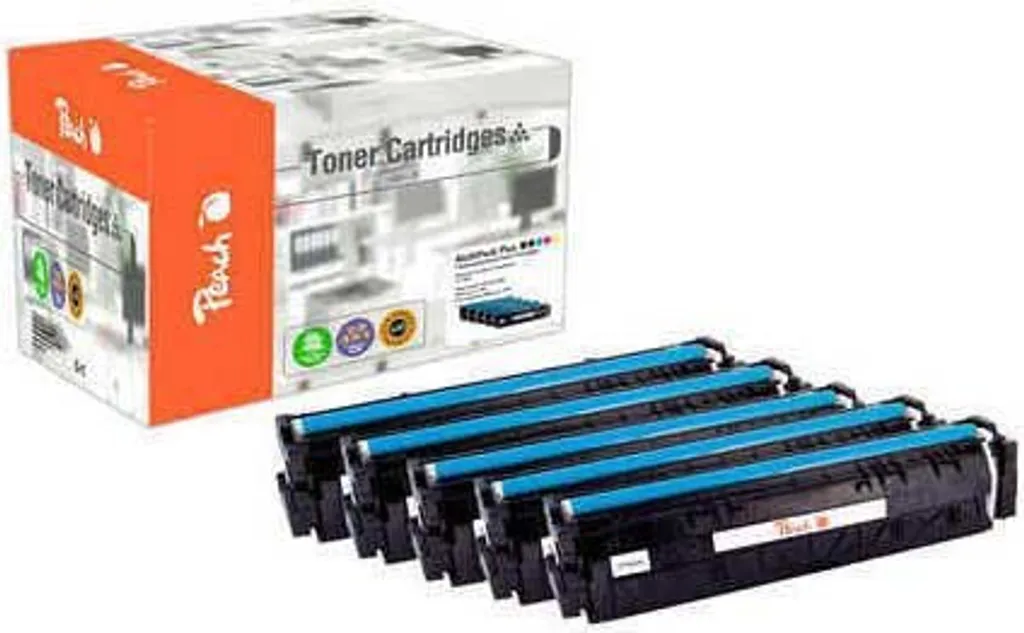 Pack de 4 Toners Peach HP 203A CF540A CF541A CF542A CF543A Remanufacturés