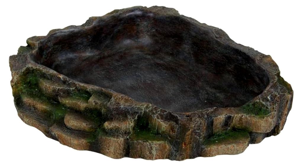 Wasser- und Futterschale für Reptilien, 13 × 3,5 × 11 cm