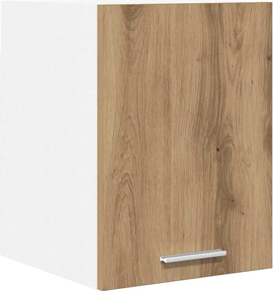 Pensile 30x31x40 cm Rovere Artisan/Bianco | Montaggio Easy & Veloce