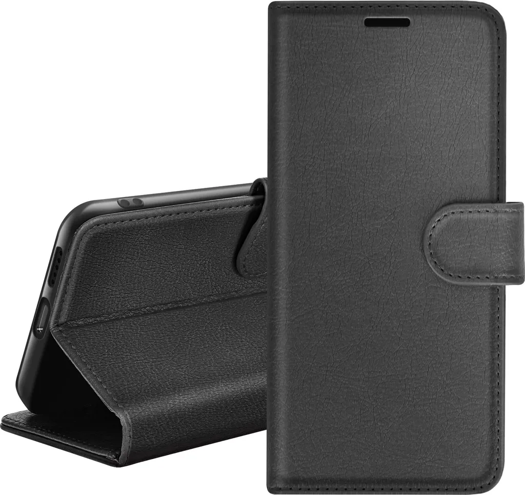 Custodia Zanaé in Similpelle per Realme 7i Nera - Protezione e Stile