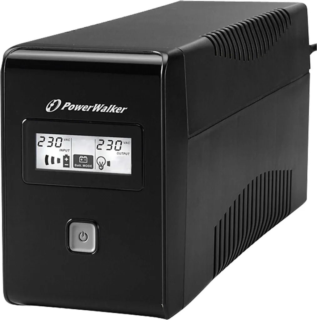 PowerWalker VI 650 LCD - UPS - AC 220/230/240 V - 360 Watt - 650 VA 7 Ah - USB