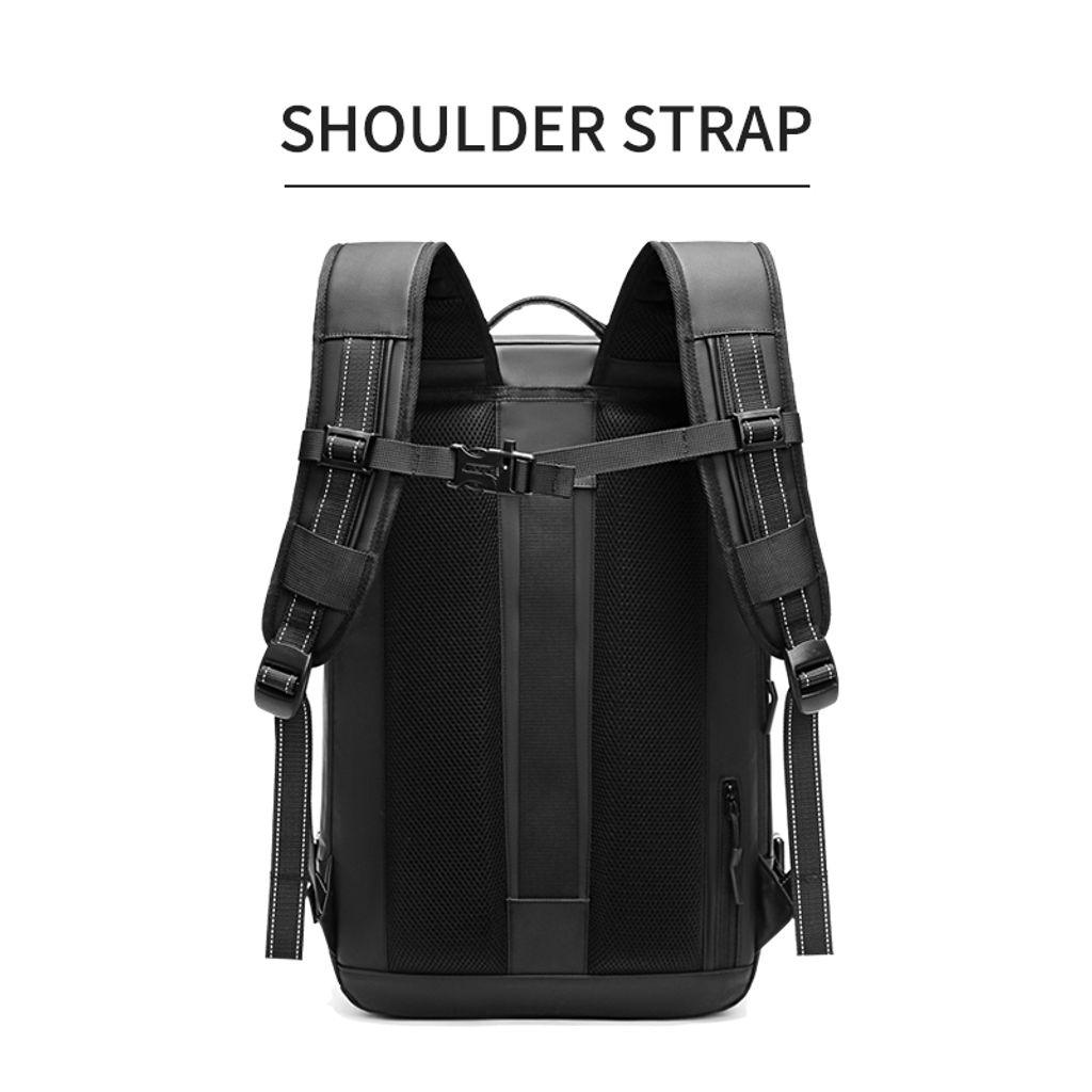 Caimco® Traveler - Vakuumrucksack - Inklusive Vakuumpumpe - Produktbild 7