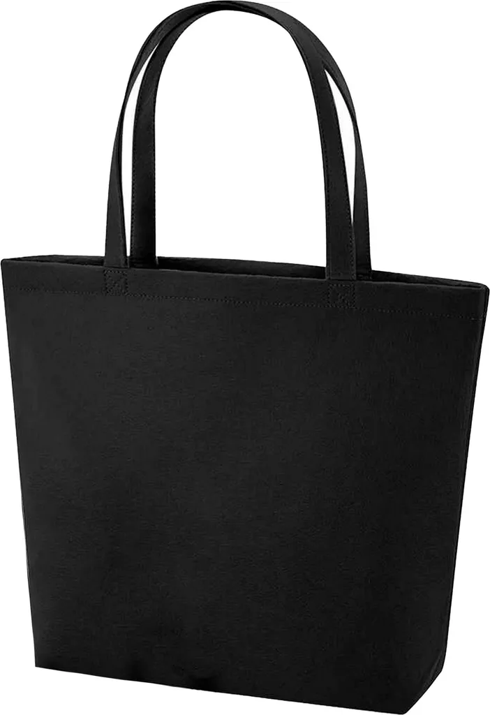 Shopper Bagbase PC5350 Nera in Feltro e Mesh | Design Minimalista - 2