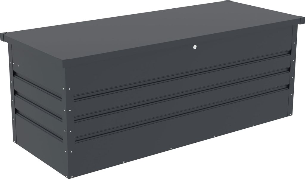 Gartenbox G21 Denver 560 L, anthrazitfarbenes Metall