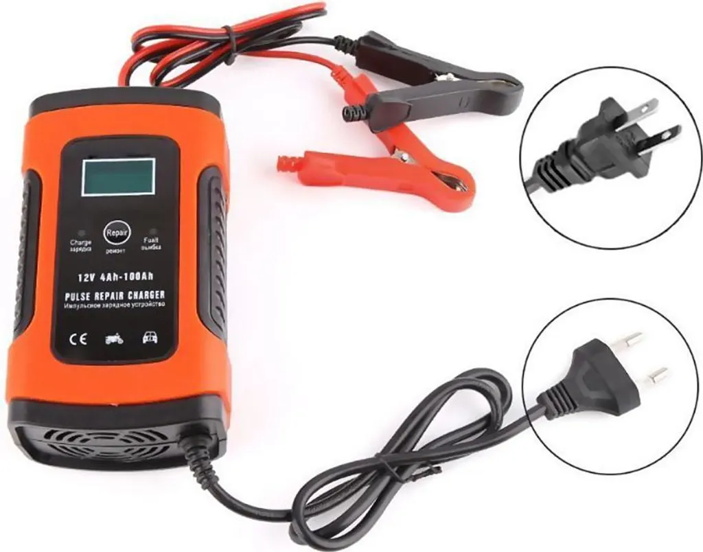 Chargeur 12V avec réparation par impulsions pour batterie AGM Gel Humide